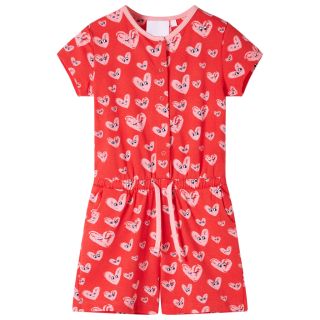 Laste romper, punane, 140