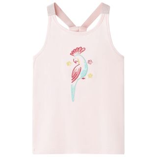 Laste top, pehme roosa, 128