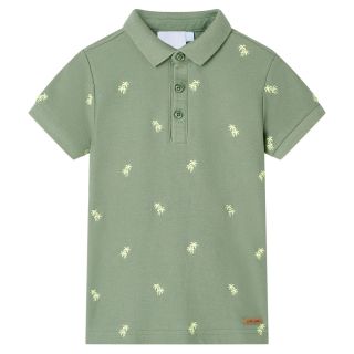 Laste polosärk, khaki, 92