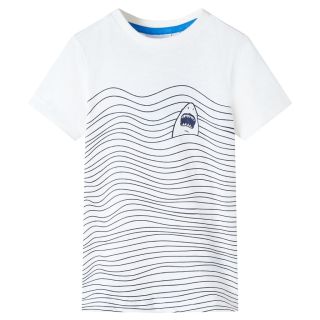 Laste T-särk, ekrüü, 128