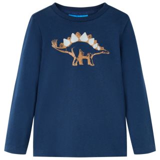 Pikkade varrukatega lastesärk, tumesinine, 116