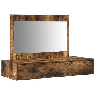 Seinale kinnitatav meigisuurus Suitsutatud tamm 100x40x70 cm
