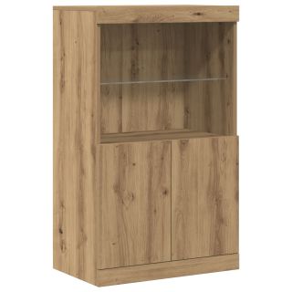 LED-valgustitega kõrvalhoone Artisan Oak 60x37x100 cm