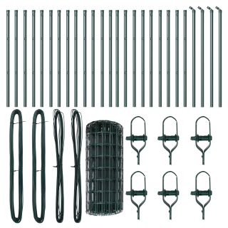 Euro Aed 13 Postiga 0.4x50 m Galvaniseeritud Teras Roheline