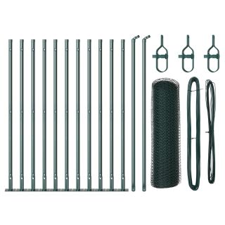 Heksagonaalfence Roheline 0.6x25 m Teras