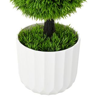 Kunstlik taim Topiary Pine potiga 24x90 cm Roheline