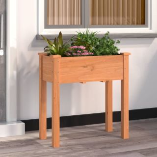 voodriga taimelava, pruun, 71 x 37 x 76 cm, nulupuit