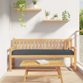 Palleti padjad pinkidele 2 tk Antratsiit 200x40x8 cm Oxfordi kangas
