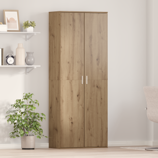 Kõrge kapp Käsitöölised tamm 70x35x180 cm Tehispuu