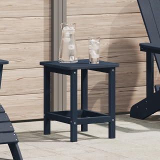 Adirondack külglaud Mereväesinine 38x38x46 cm HDPE