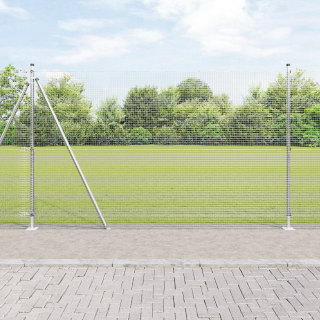 Keevitatud Traat Tara 13 Flange Postiga 1.5x50 m Tsingitud Teras