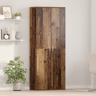Kõrge Kapp Vana Puit 70x35x180 cm Puitlaastplaat