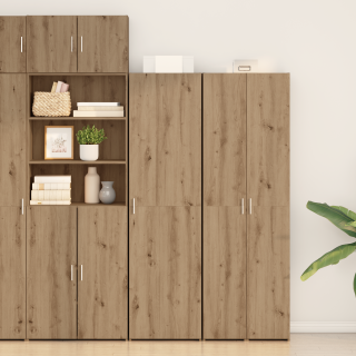 Kõrgkapp Käsitsi Tehtud Tamm 50x42.5x185 cm Töödeldud Puit