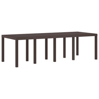 Aiamööbel Pruun 250x100x73 cm Polü Rattan