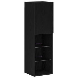 LED TV kapp Must Puit 30,5x30x102 cm Tehispuit