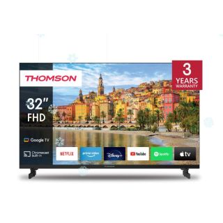 TV Set|THOMSON|32|Smart/FHD|1920x1080|Wireless LAN|Bluetooth|Google TV|Black|32FG2S14