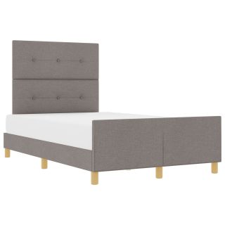 Voodi Raam Taupe 120x200 cm Kangas