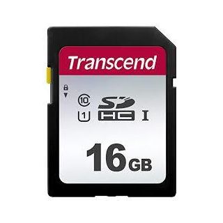 MEMORY SDHC 16GB UHS-I/C10 TS16GSDC300S TRANSCEND