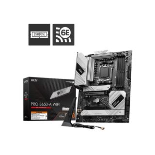 Mainboard|MSI|AMD B650|SAM5|ATX|Memory DDR5|Memory slots 4|1xPCI-Express 3.0 1x|1xPCI-Express 4.0 2x|1xPCI-Express 4.0 16x|3xM.2|1xHDMI|1xDisplayPort|2xUSB 2.0|7xUSB 3.2|1xUSB-C|1xOptical S/PDIF|1xRJ45|3xAudio port|PROB650-AWIFI