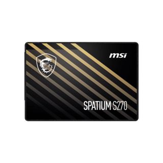 SSD|MSI|SPATIUM S270|480GB|SATA|3D NAND|Write speed 450 MBytes/sec|Read speed 500 MBytes/sec|2,5|TBW 250 TB|MTBF 2000000 hours|S78-440E350-P83