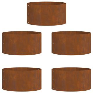 Corten terasest taimealus Corten teras Suur Vastupidav