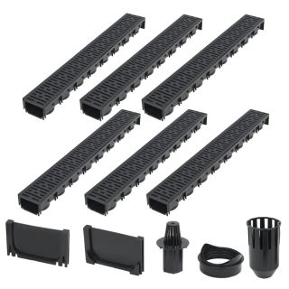 äravooluavad 6 tk, plast, 6 m