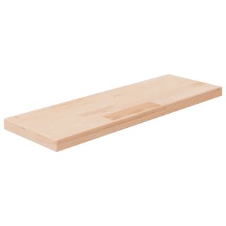 полочная доска, 60x20x2,5 см, необработанная дубовая древесина