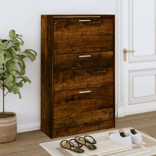 jalatsikapp, suitsutatud tamm, 63 x 24 x 103 cm, tehispuit