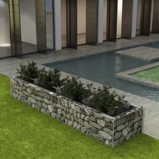 gabioon-taimelava, teras 360 x 90 x 50 cm
