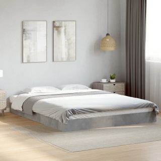 voodiraam, betoonhall, 160 x 200 cm, tehispuit