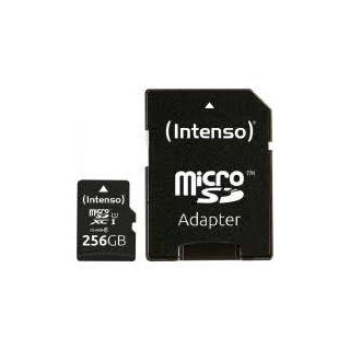 MEMORY MICRO SDXC 256GB UHS-I/W/ADAPTER 3423492 INTENSO