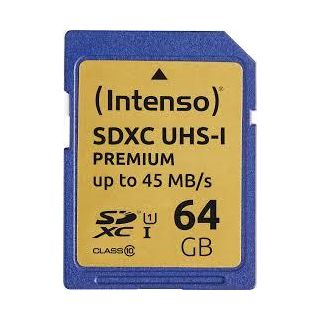 MEMORY SDXC 64GB UHS-I/3421490 INTENSO