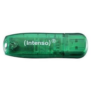 MEMORY DRIVE FLASH USB2 8GB/GREEN 3502460 INTENSO