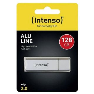 MEMORY DRIVE FLASH USB2 128GB/SILVER 3521496 INTENSO