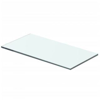 i klaasist riiuliplaat 40 x 15 cm läbipaistev