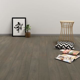 iseliimuvad põrandalauad 4,46 m² 3 mm PVC, hall ja pruun