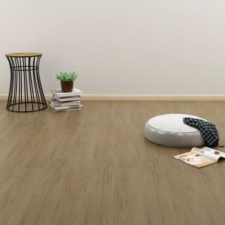 iseliimuvad põrandalauad 4,46 m² 3 mm PVC, naturaalne pruun