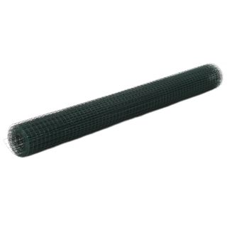 kanade traataed, teras PVC kattega, 25 x 1,5 m, roheline