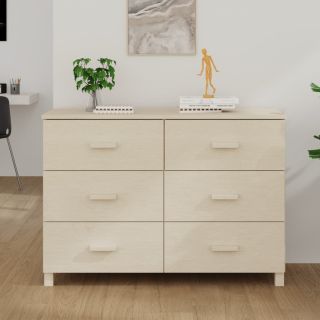 öökapp HAMAR, meepruun, 113x40x80 cm, männipuit