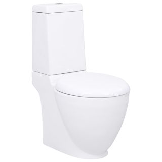 keraamiline WC pott tagumise veevooluga, valge