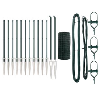 Euro Aed 13 Täpse Postiga 0.8x25 m Galvaniseeritud Teras Roheline