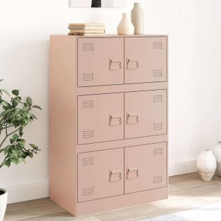puhvetkapp, roosa, 67x39x107 cm, teras