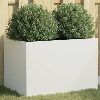 taimekast valge 62x40x39 cm, teras