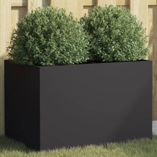 taimekast must 62x40x39 cm, teras