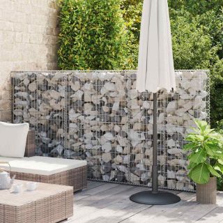 Габион с крышками, оцинкованная проволока 150 x 100 x 30 см