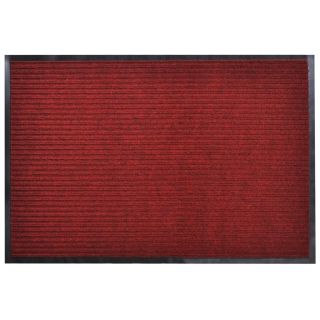 PVC uksematt 90 x 120 cm punane