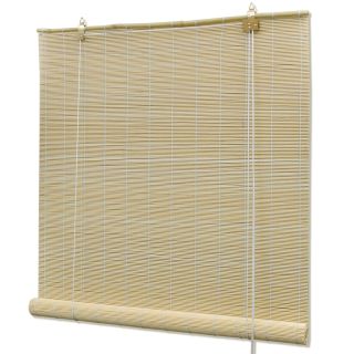 Naturaalset värvi bambusruloo 140 x 160 cm