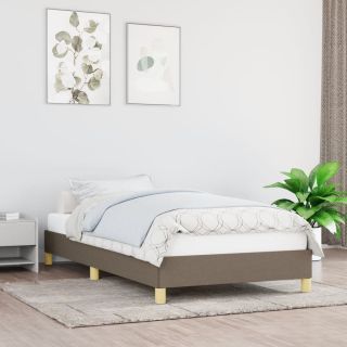 Каркас кровати без матраса Ткань Taupe 100x200 см