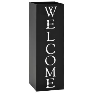 vihmavarjuhoidja, Welcome, terasest, must