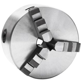 3 haaratsiga isetsentreeruv treipingi padrun 125 mm, teras